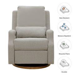 Sisi & Sash Hampton Electric/Electronic Recliner Nursery Chair in Latte