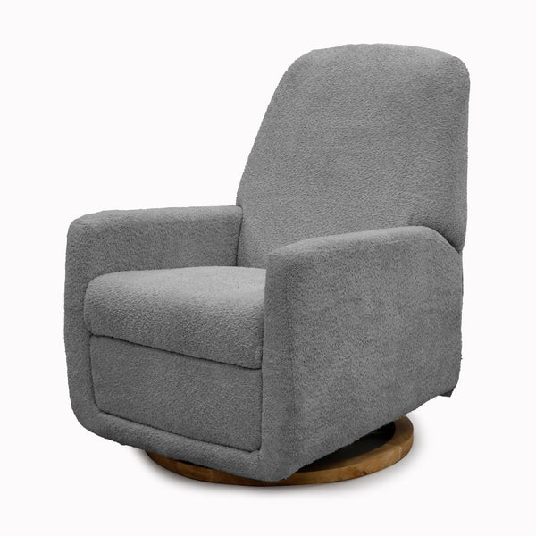 Sisi & Sash Bentley Electric/Electronic Recliner Nursery Chair in Teddy Grey Boucle