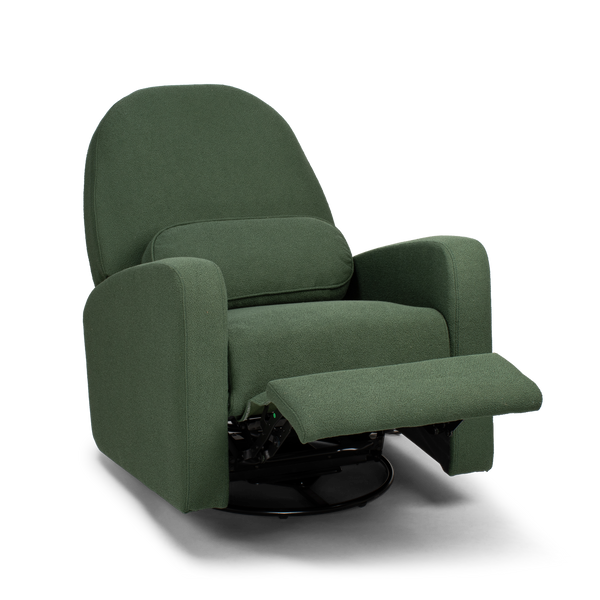 Sisi & Sash Sorrento Electric/Electronic Boucle Recliner Chair In Forest Green Boucle
