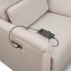 Sisi & Sash Brighton Deluxe Swivel Recliner Chairs With Adjustable Head rest